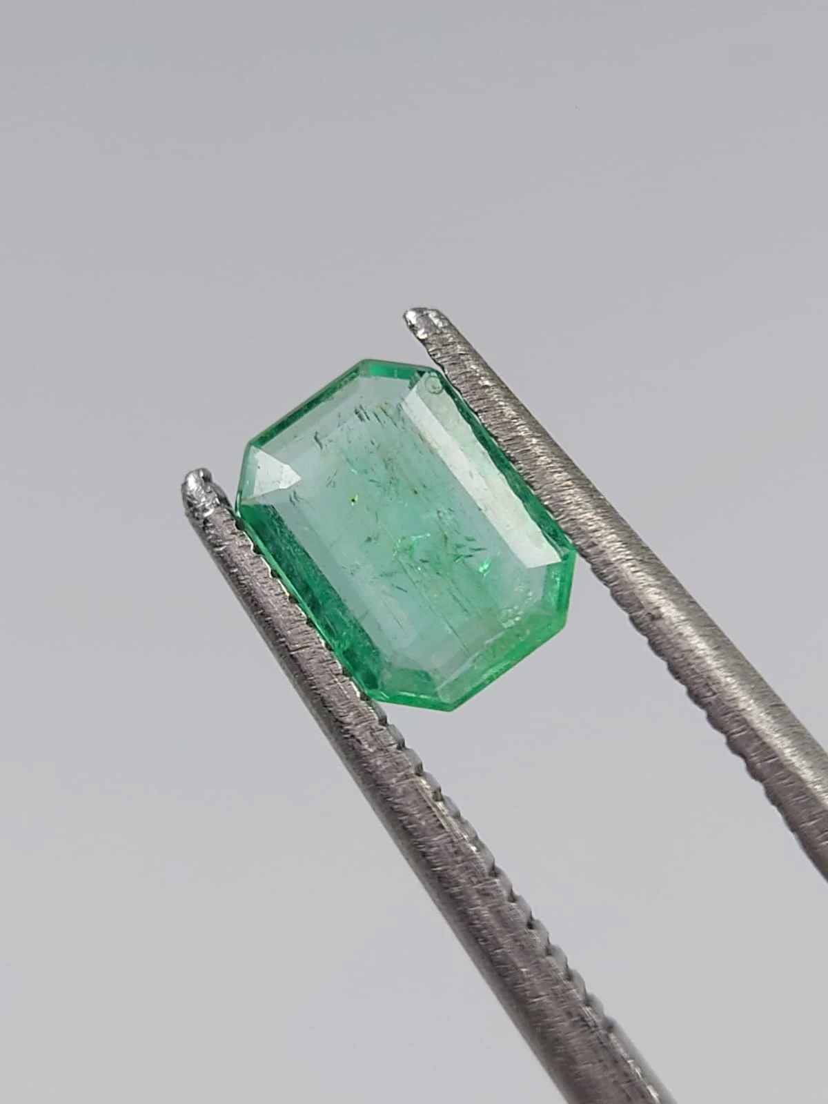 0.66ct Natural  Emerald Loose Gemstone From Panjshir Afghanistan — view 4